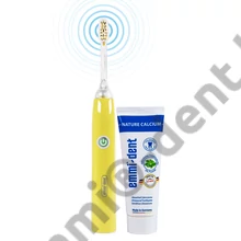 Emmi®-dent GO ultrahangos fogkefe szett - sárga