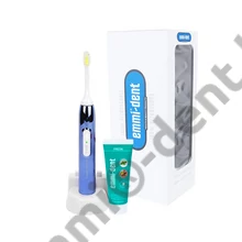 emmi®-dent METALLIC ultrahangos fogkefe szett - metálkék 
