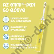Emmi®-dent GO ultrahangos fogkefe szett - Sárga