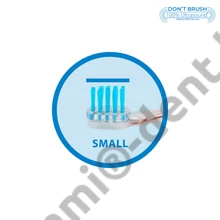 emmi-dent S2 Platinum ultrahangos cserélhető fogkefefejek gyerekeknek és hölgyeknek (2x)