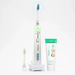 emmi®-dent PLATINUM ultrahangos fogkefe szett - fehér