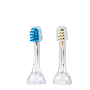 Emmi®-dent K2 GO, Metallic és Professional cserélhető fogkefefejek gyerekeknek és hölgyeknek (2x)
