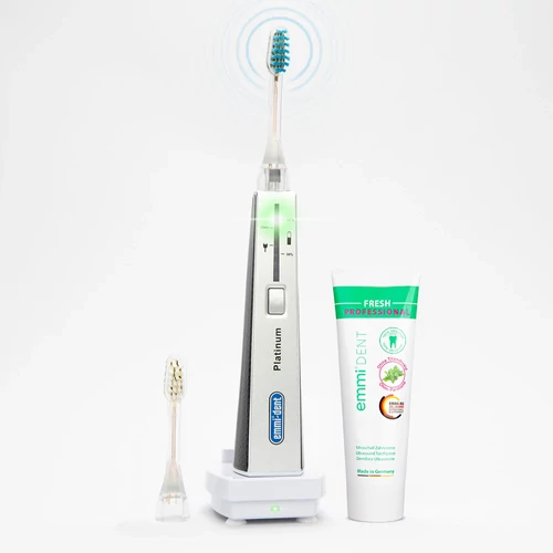 emmi®-dent PLATINUM ultrahangos fogkefe szett - carbon