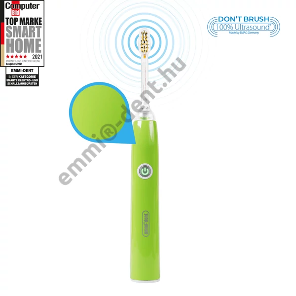 Emmi®-dent GO ultrahangos fogkefe szett - Zöld