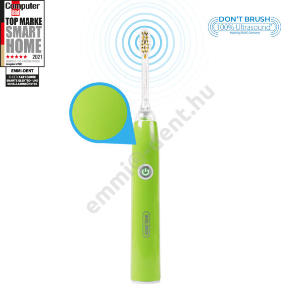 Emmi®-dent GO ultrahangos fogkefe szett - Zöld
