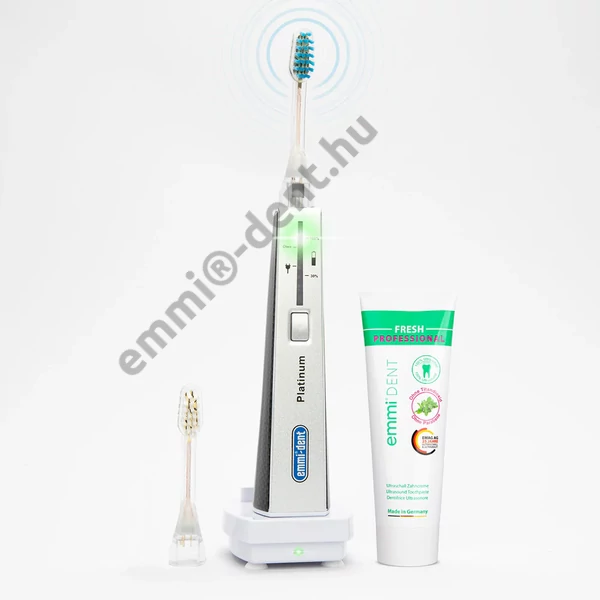 emmi®-dent PLATINUM ultrahangos fogkefe szett - carbon