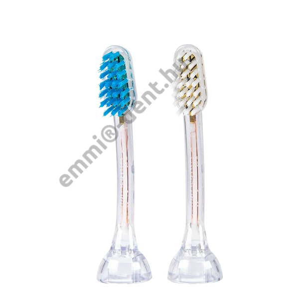 Emmi®-dent E2 Wave GO, Metallic és Professional ultrahangos cserélhető fogkefefejek felnőtteknek (2x)