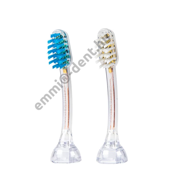 Emmi®-dent SB2 GO, Metallic és Professional ultrahangos cserélhető fogkefefejek fogszabályzót viselőknek (2x)