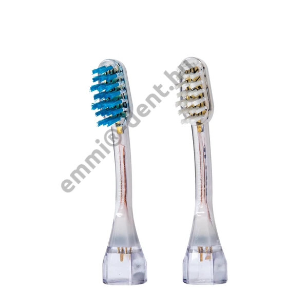 emmi-dent M2 Wave Platinum ultrahangos cserélhető fogkefefejek felnőtteknek (2x)
